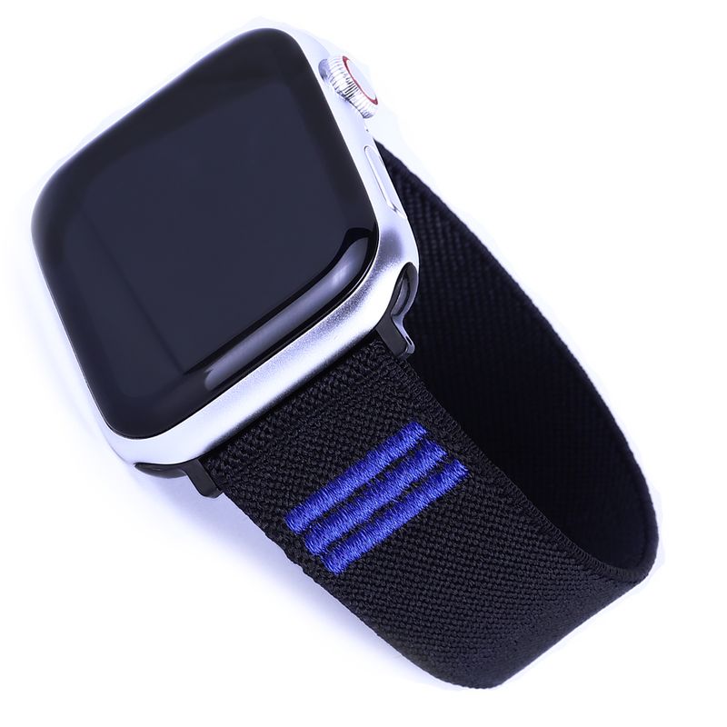 Solo Loop Band For Samsung Apple Google Pixel Fitbit Garmin Suunto Amazfit Huawei Polar Skagen Withings Citizen and more. 18mm 20mm 22mm 24mm 25mm. Veteran Blue