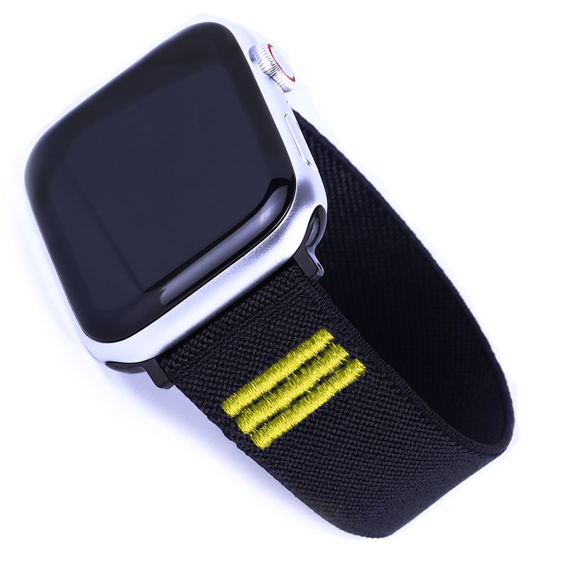 Solo Loop Band For Samsung Apple Google Pixel Fitbit Garmin Suunto Amazfit Huawei Polar Skagen Withings Citizen and more. Lemon Yellow