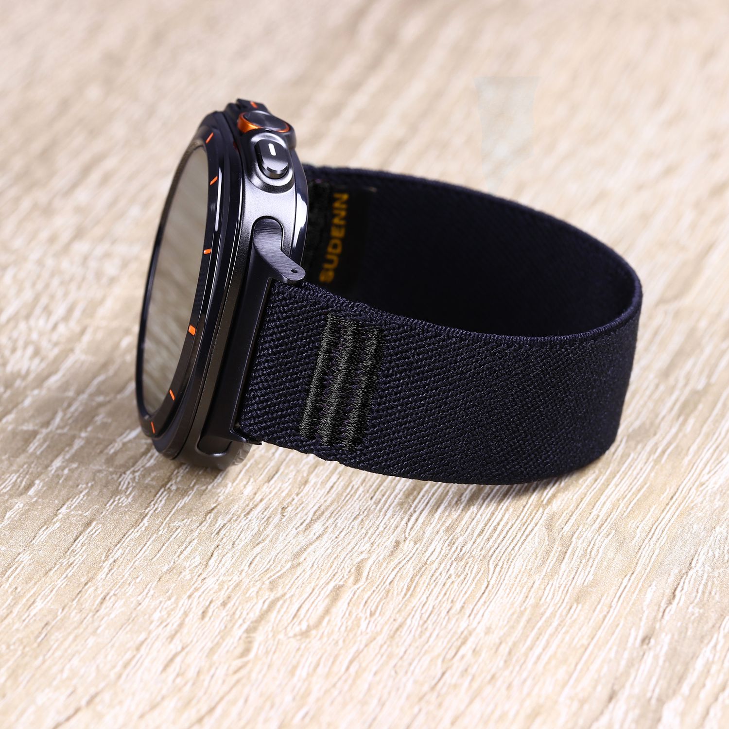 Solo Loop Band For Samsung Apple Google Pixel Fitbit Garmin Suunto Amazfit Huawei Polar Skagen Withings Citizen and more. Charcoal Black