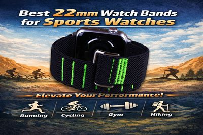 Best 22mm Watch Bands for Sports Watches