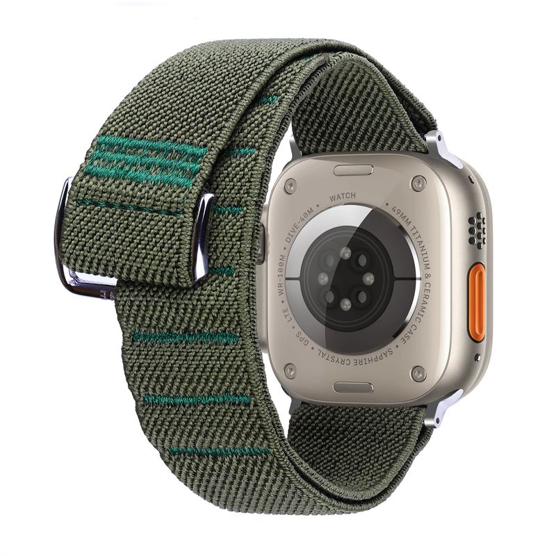 For APPLE WATCH 12 42mm 26mm Elastic Band Exercise Strap Adjustable Sport Loop