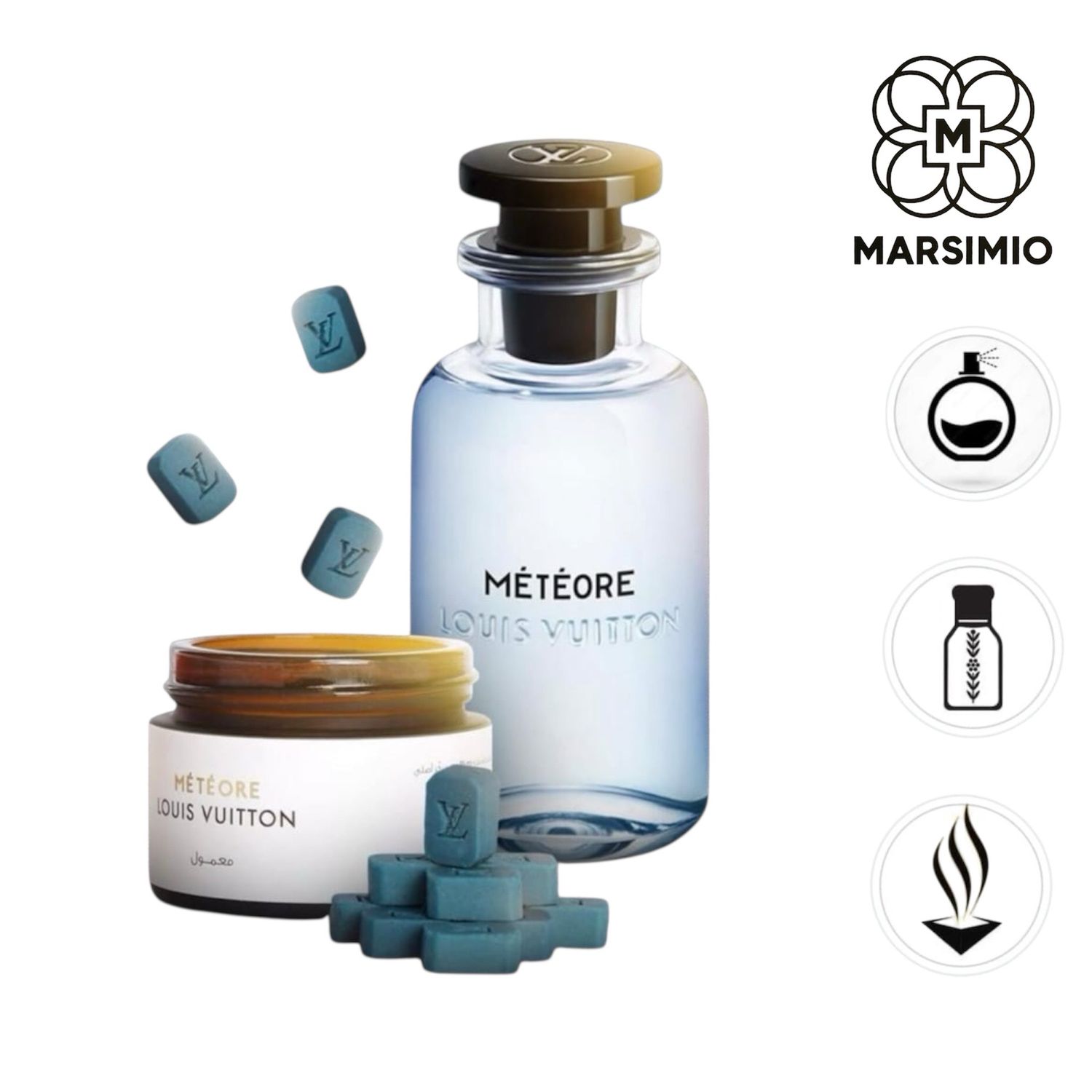 كبسولة البخور الذكي بخلاصة عطر LV METEORE