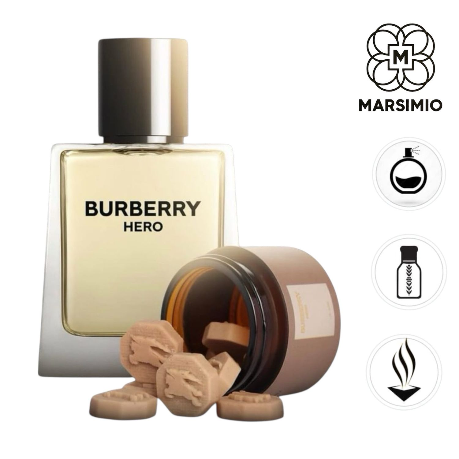 كبسولة البخور الذكي بخلاصة عطر BURBERRY HERO
