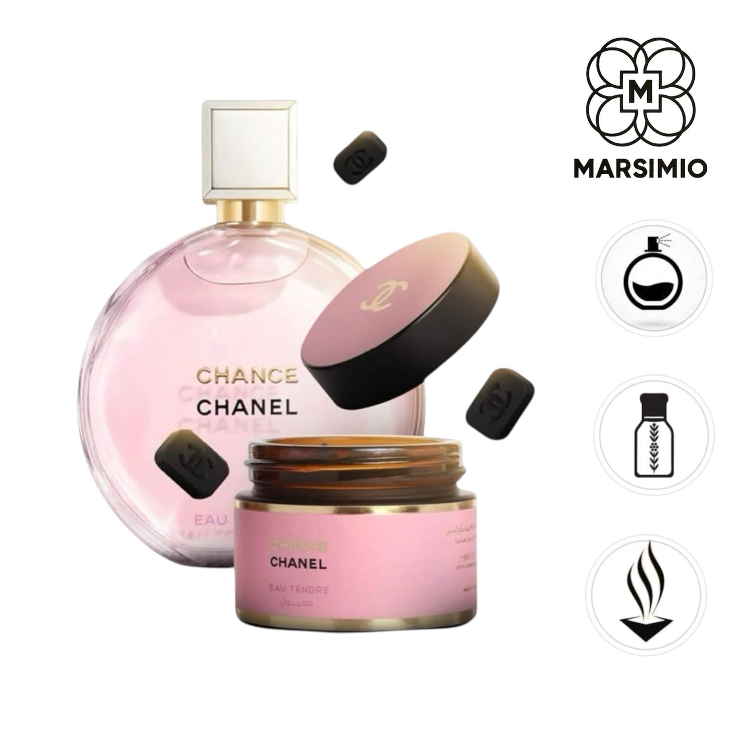 كبسولة البخور الذكي بخلاصة عطر Channel CHANCE