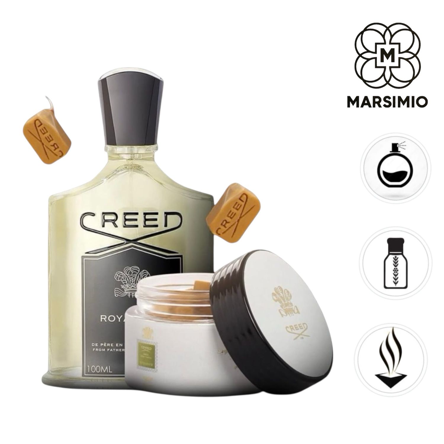 كبسولة البخور الذكي بخلاصة عطر CREED Royal Oud