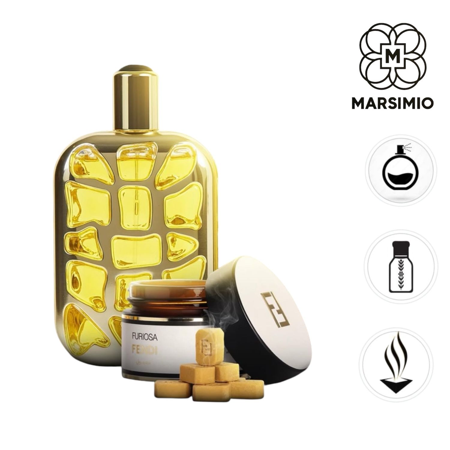 كبسولة البخور الذكي بخلاصة عطر Furiosa Fendi