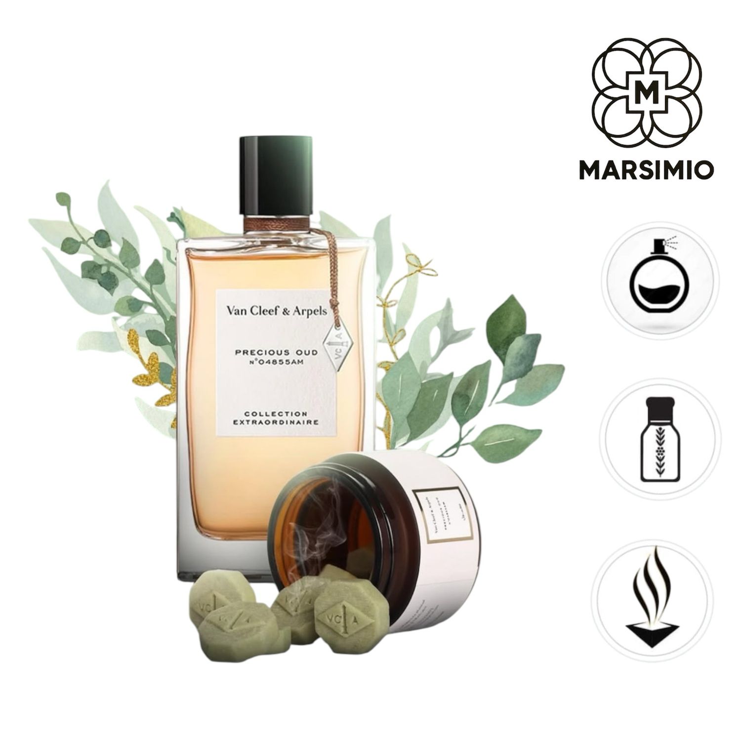 كبسولة البخور الذكي بخلاصة عطر Van Cleef &amp; Arpels
