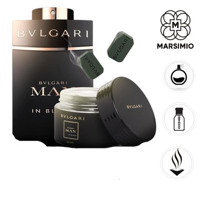 كبسولة البخور الذكي بخلاصة عطر Bvlgari Man In Black