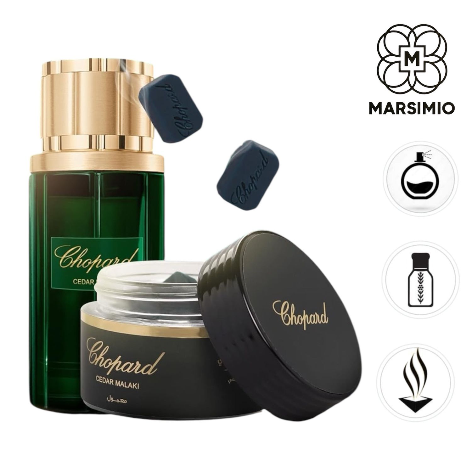 كبسولة البخور الذكي بخلاصة عطر Chopard CEDAR MALAKI
