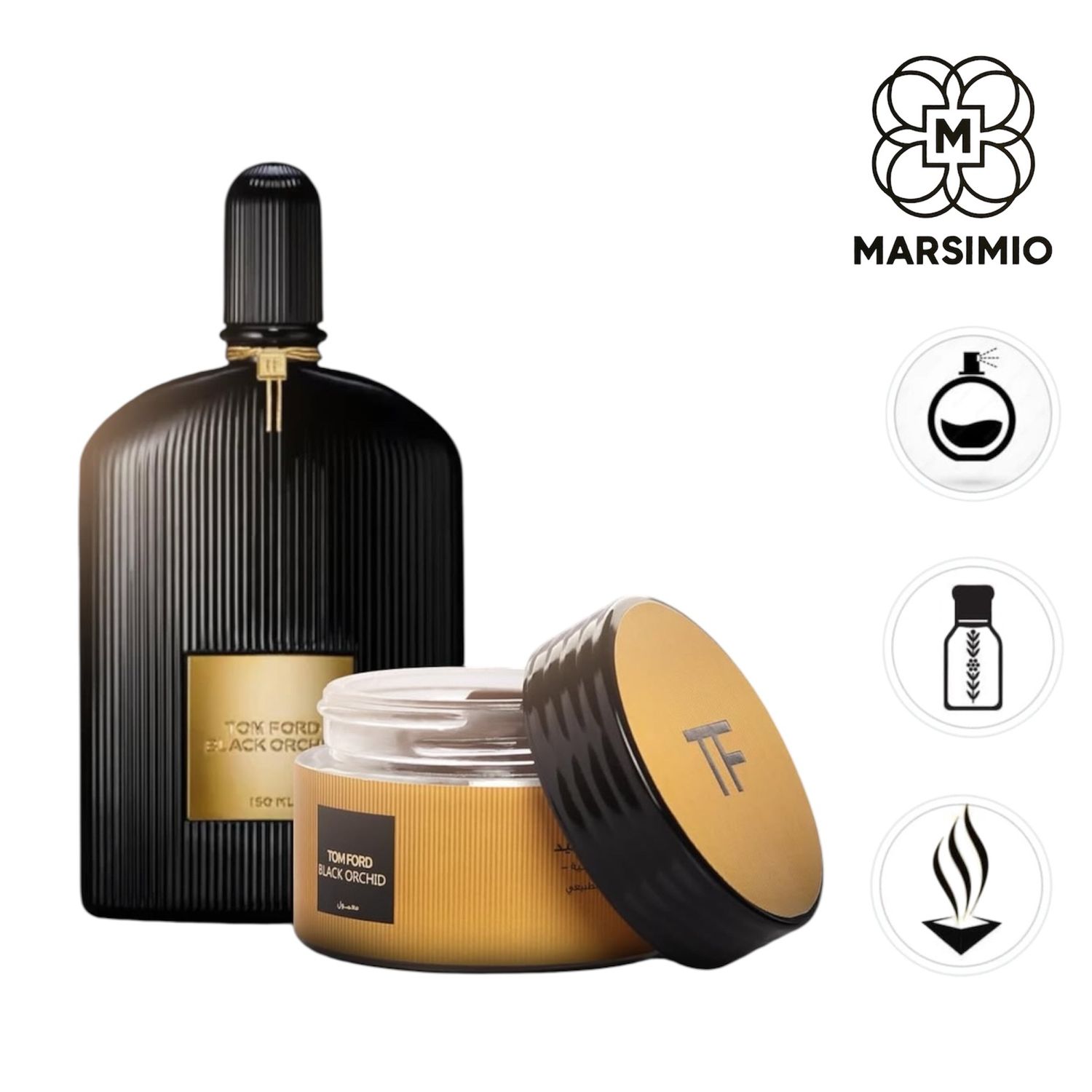 كبسولة البخور الذكي بخلاصة عطر Tom Ford Black Orchid