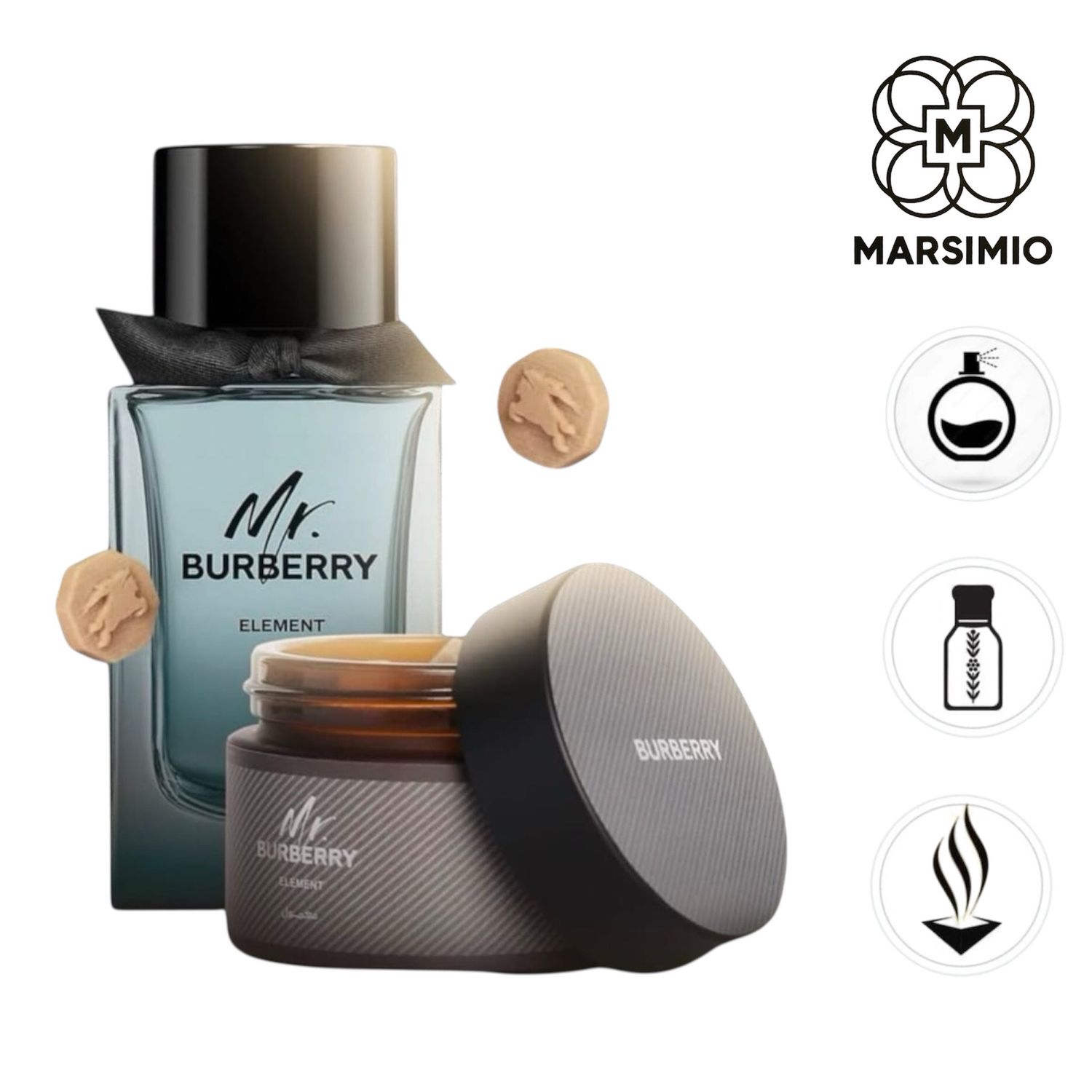 كبسولة البخور الذكي بخلاصة عطر Mr. BURBERRY ELEMENT