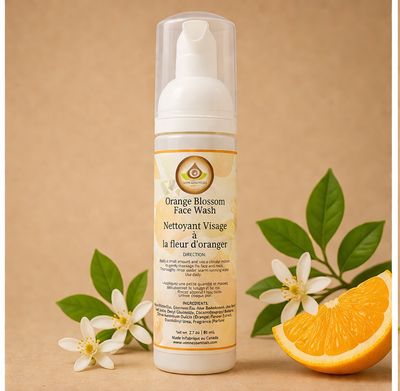 Orange Blossom Face Wash| Nettoyant Visage à la Fleur d’Oranger