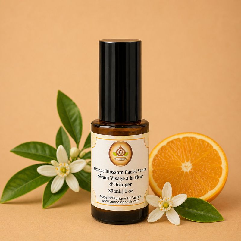 Orange Blossom Facial Serum| Sérum Visage Fleur d’Oranger