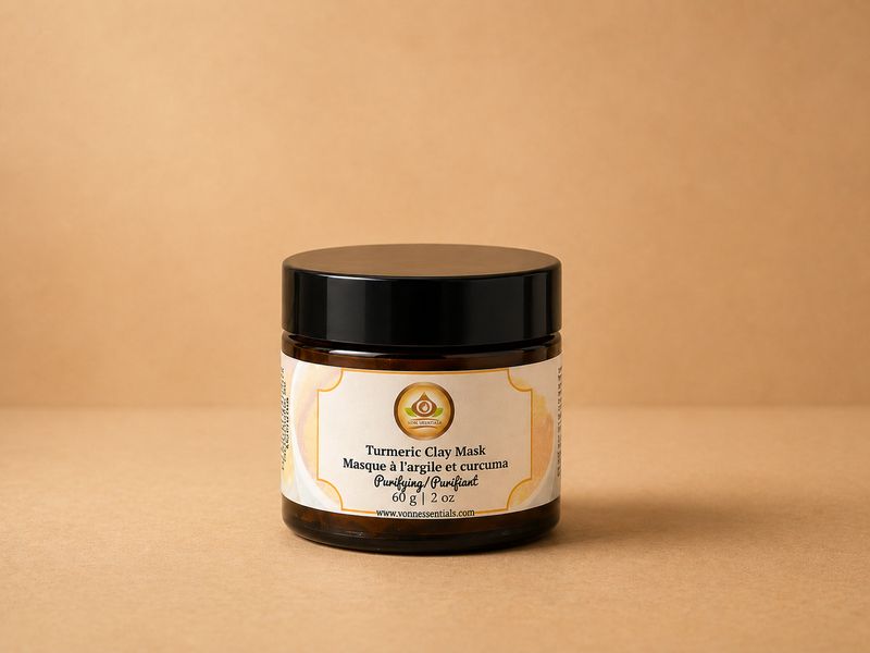 Turmeric Face Mask| Masque au Curcuma