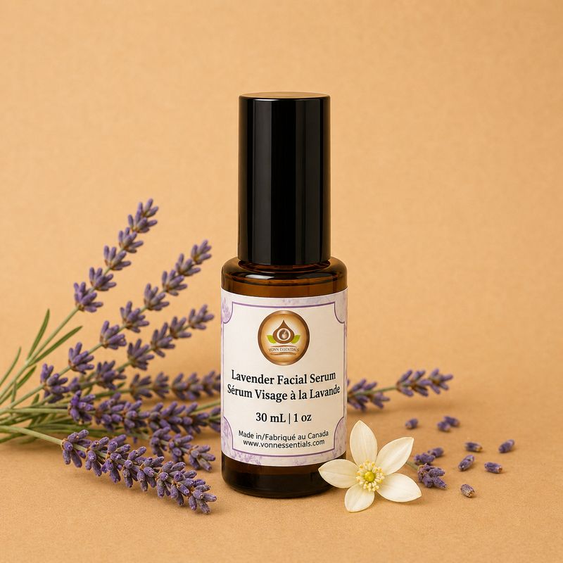 Lavender Facial Serum| Sérum Visage Lavande