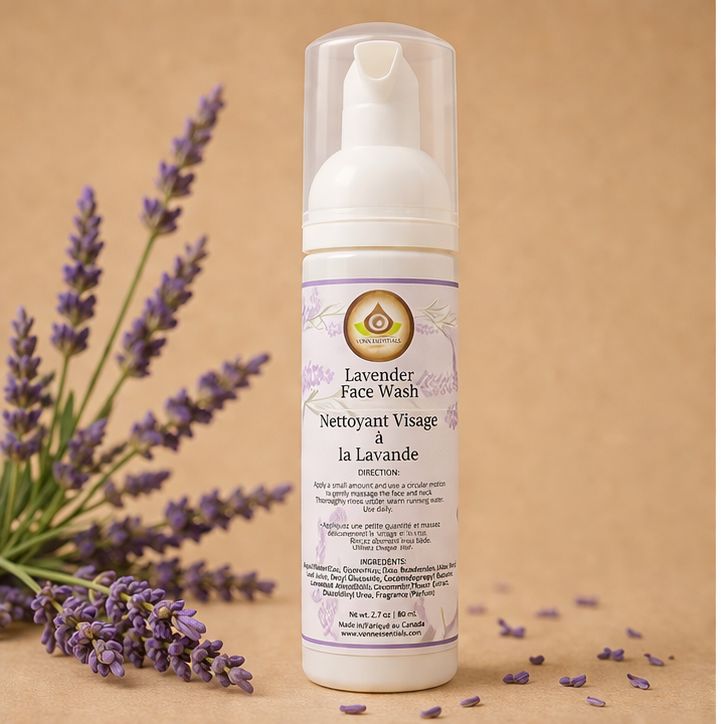 Lavender Face Wash| Nettoyant Visage à la Lavande