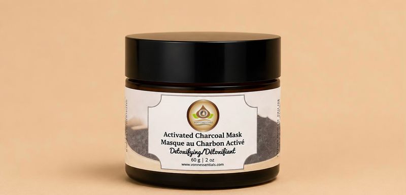 Activated Charcoal Mask| Masque au Charbon Actif