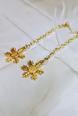 Gold Snowflakes