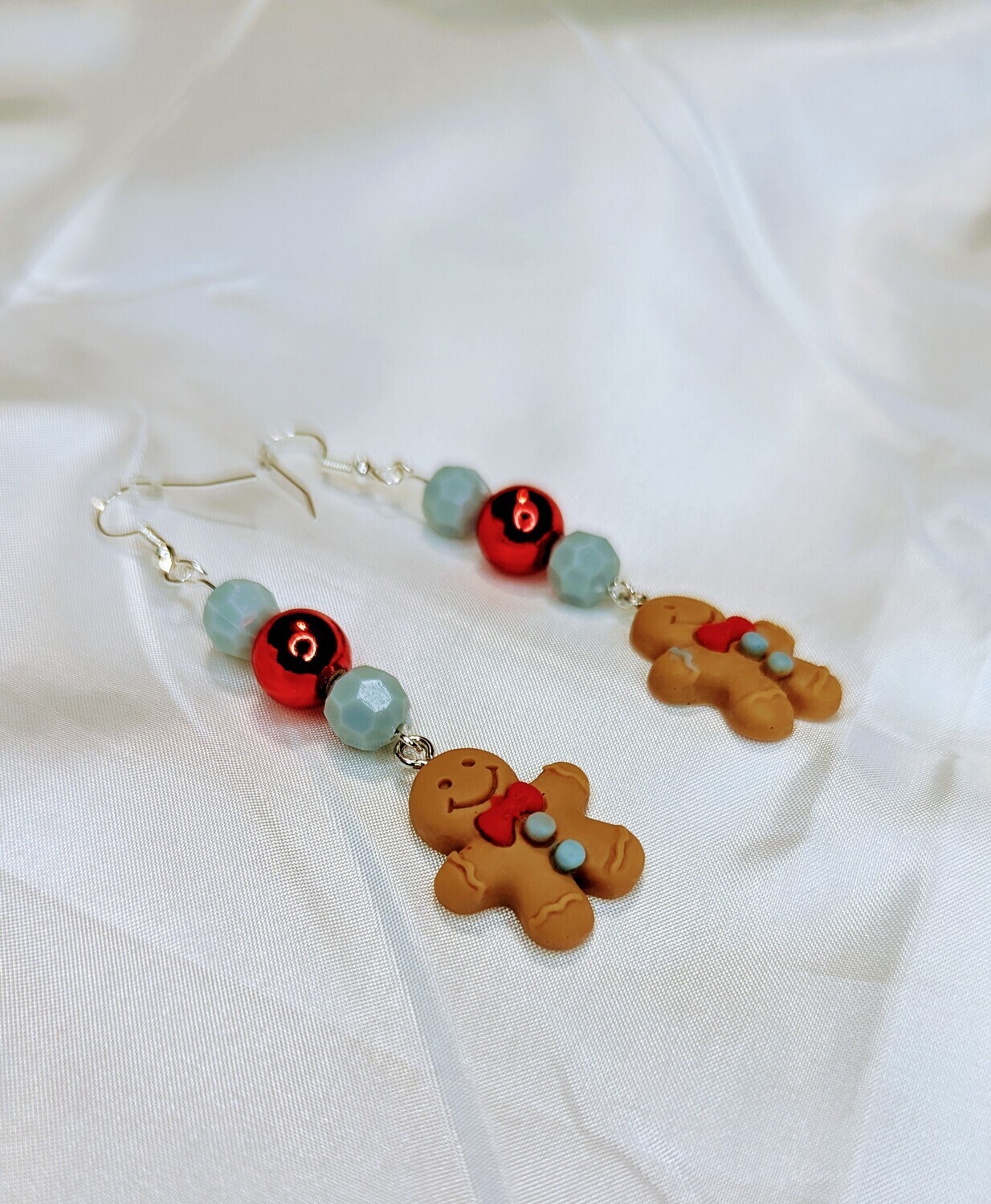 Gingerbread Man Earrings
