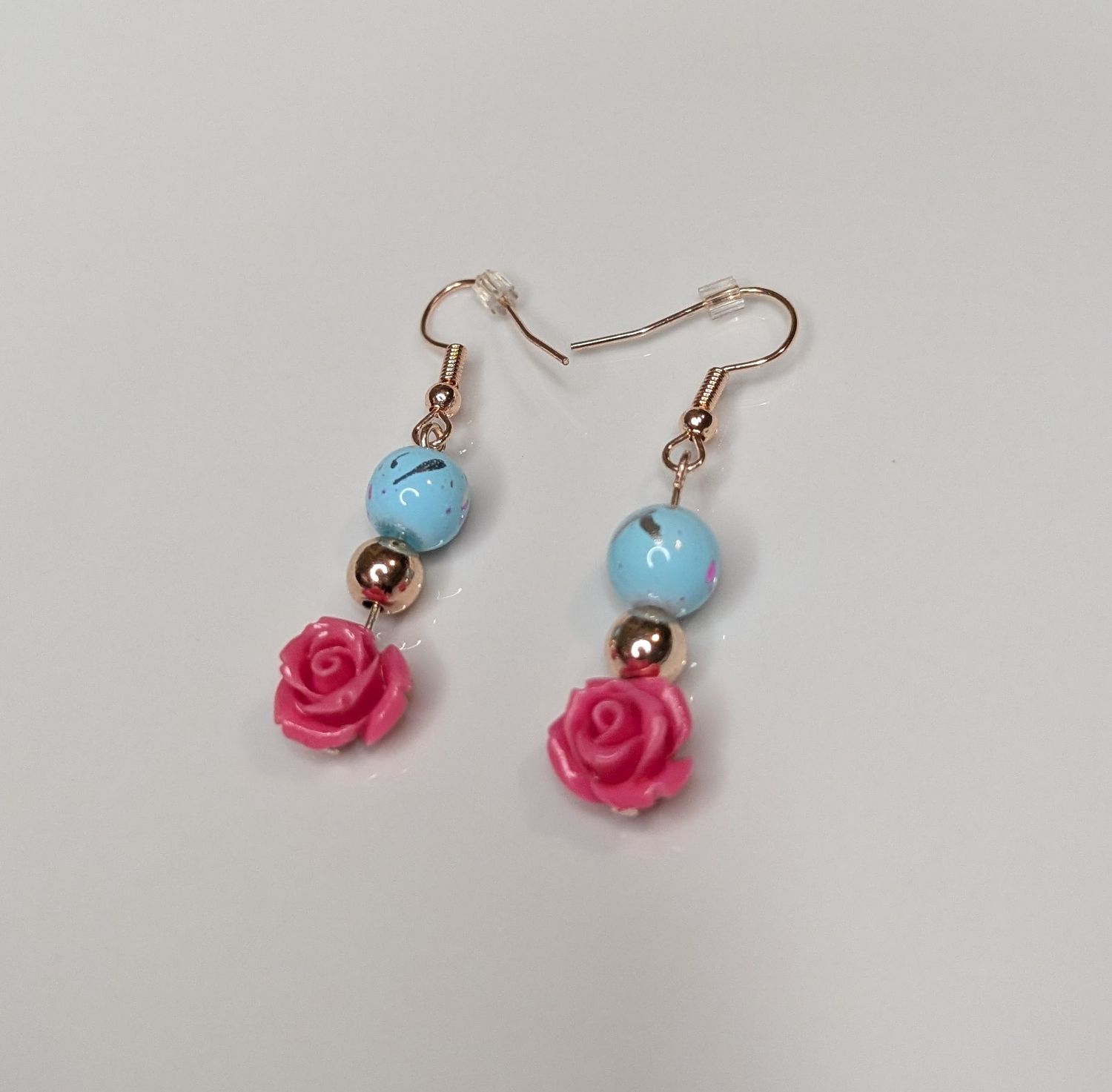Confetti Rose Earrings