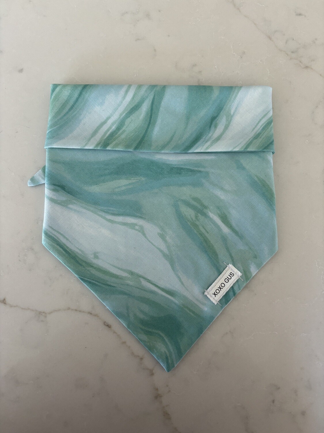 SMALL Ocean Swirl Bandana