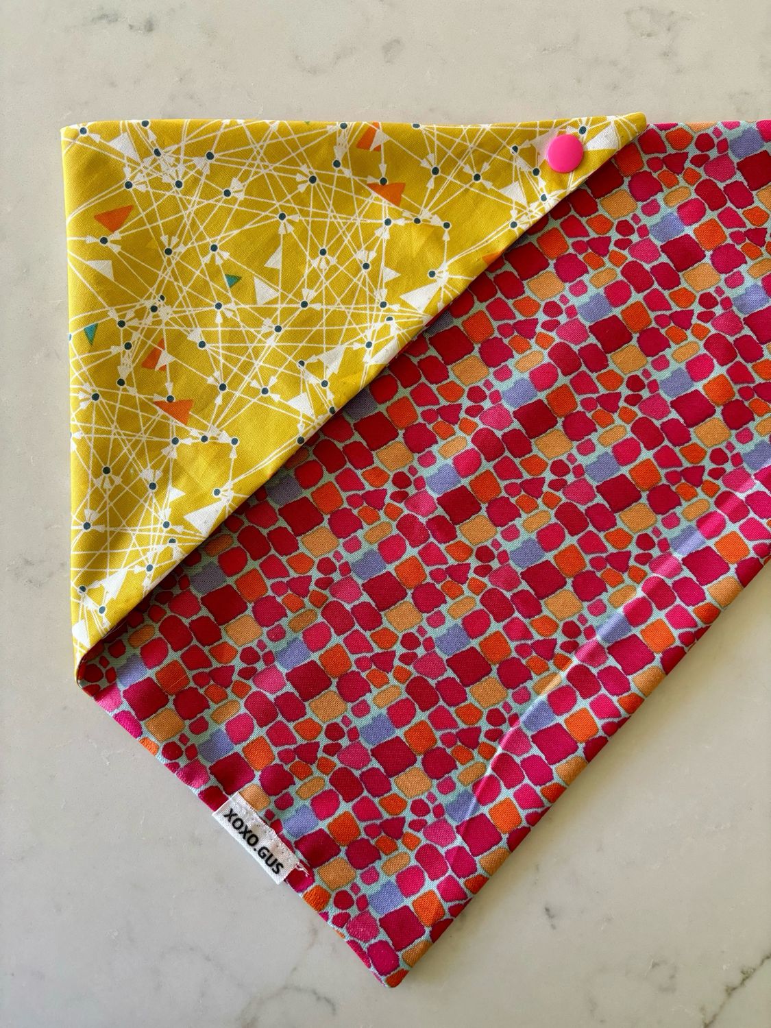 LARGE Geo Abstract Bandana