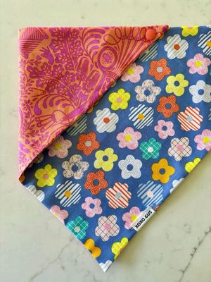 LARGE Sewing Blooms Bandana