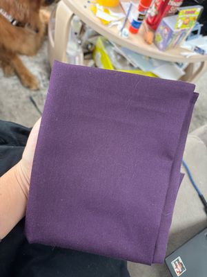 POPPY - Purple &amp; Black Bow