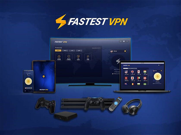 FastestVPN: Lifetime Subscription (10 Devices)