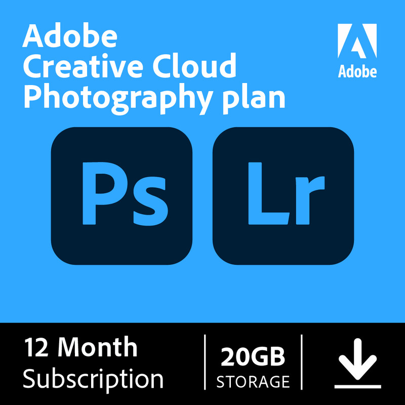 Adobe Photography Plan -20GB Storage