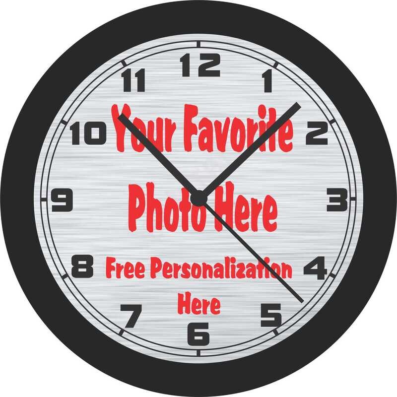17 Inch Custom Photo Wall Clock