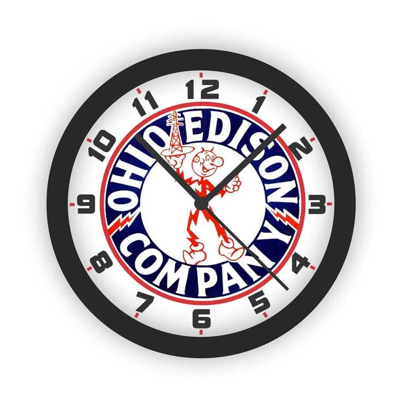 Reddy Kilowatt (Ohio Edison Company) Wall Clock
