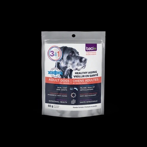 Baci + / Chien / 3 en 1, Quantité: 60 g