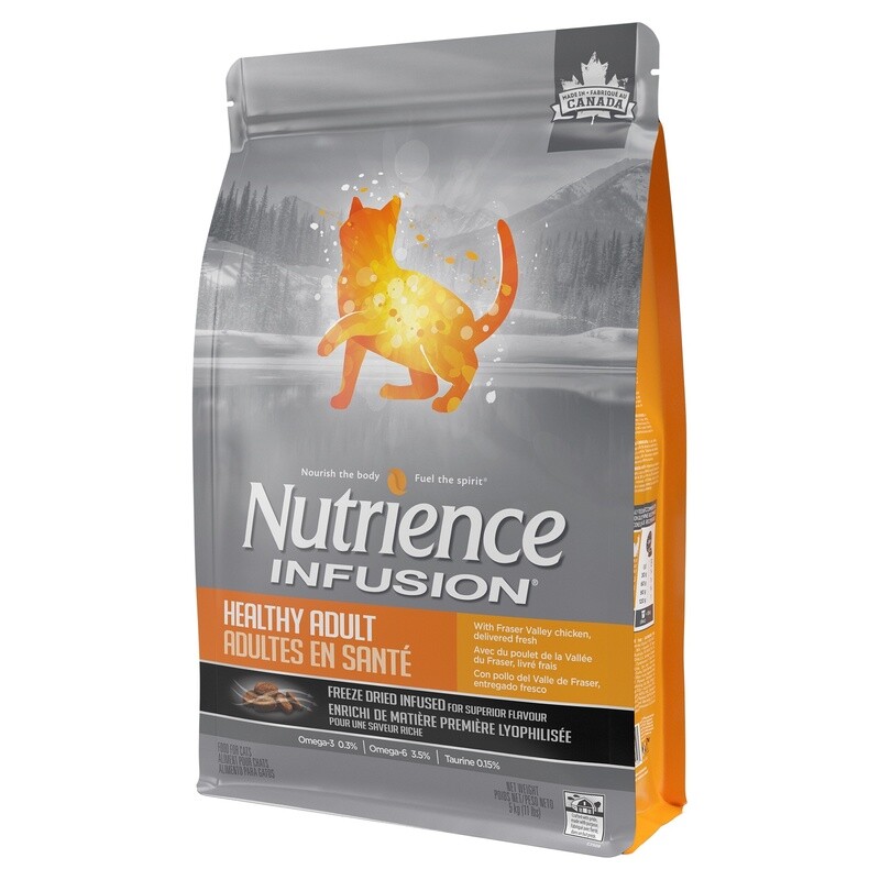 Nutrience Infusion / Chat / chat adulte en santé / poulet / 5 kg (11lb)