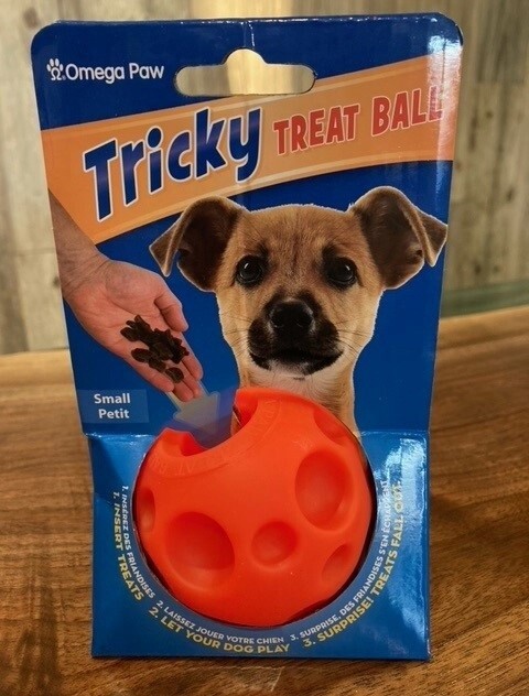 Omega Paw / Balle pour gâteries, Format: petit (2.5&quot;)