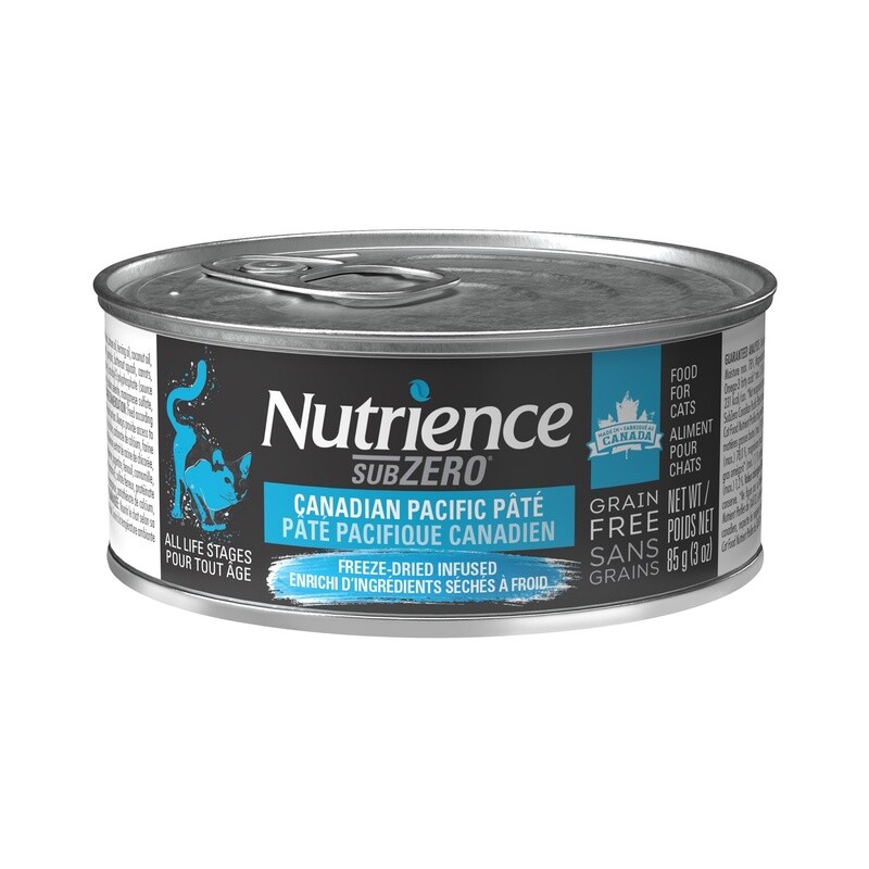 Subzero Nutrience Sans grains Pâté Chat adulte, Pacifique canadien, 85 g (3 oz)