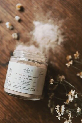 Les Mauvaises Herbes / Masque apaisant peau sensible