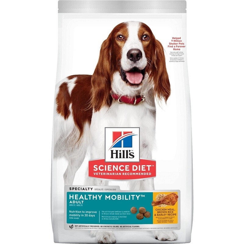 Hill&#39;s / Chien / Adulte / « Healthy Mobility »