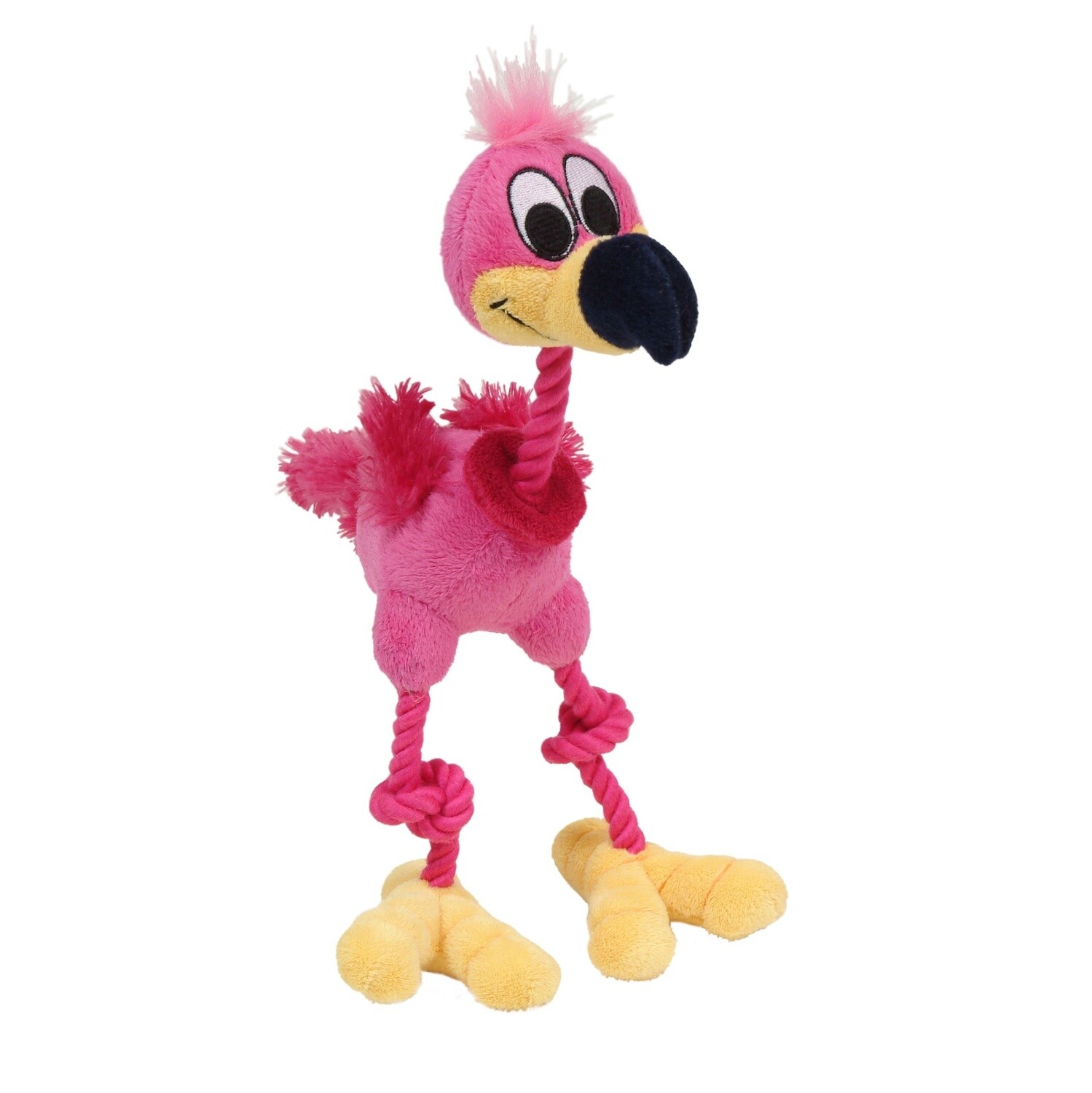 Dogit / Chiot et chien de petite taille / jouet en peluche et organe sonore / 22cm (9po), Options: Flamant rose