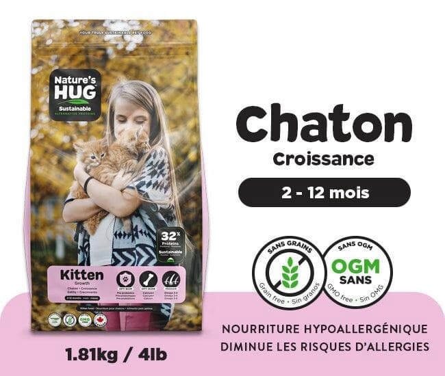 Nature&#39;s Hug / Chaton / 1.81 kg (4 lb)