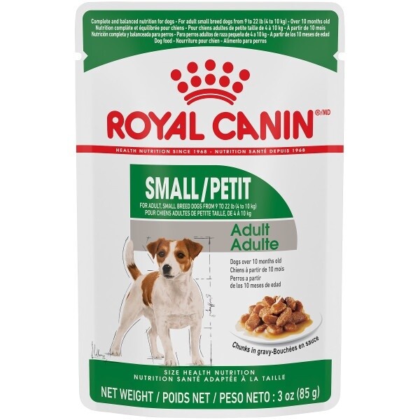 Royal Canin / Chien / petite race / pochette morceaux en sauce 85 g (3 oz)