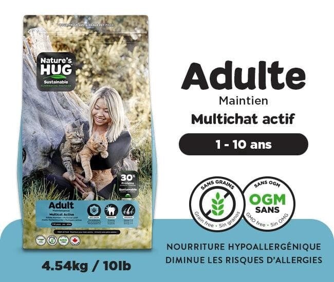 Nature&#39;s Hug / Chat adulte / 4.54 kg (10 lb)