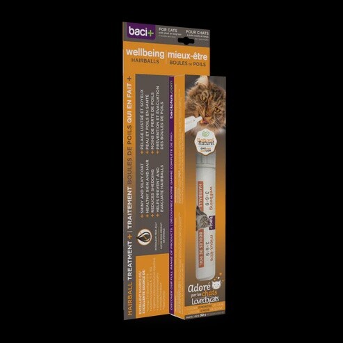 Baci + / Chat / Traitement pour boules de poils 3-6-9, Format: 30 g