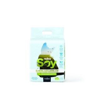 Noba / Litière de Soya Agglomérante 10 L, Format: 10 L