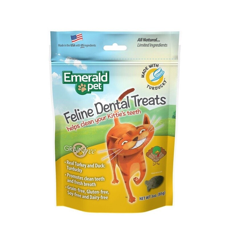 Emerald Pet / Chat / Friandises dentaires / Dinde &amp; canard