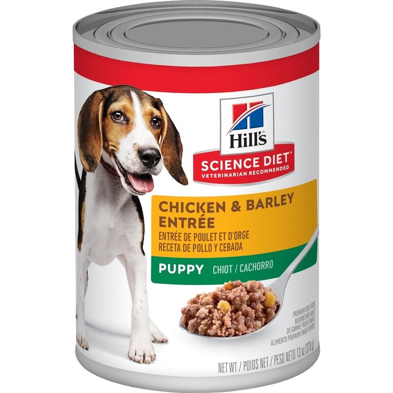 Hill&#39;s / Chiot / Entrée de Poulet et Orge