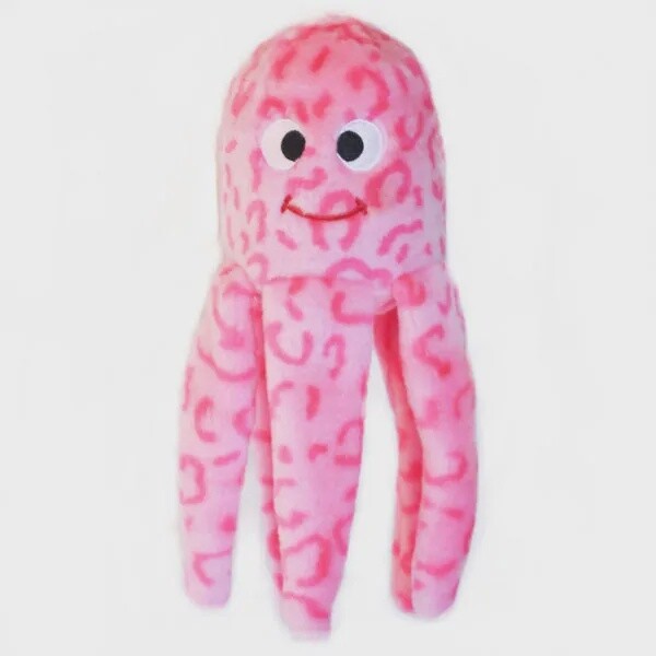 Zippy Paws / Peluche «Floppy Jelly Octopus» 9.5&#39;&#39;