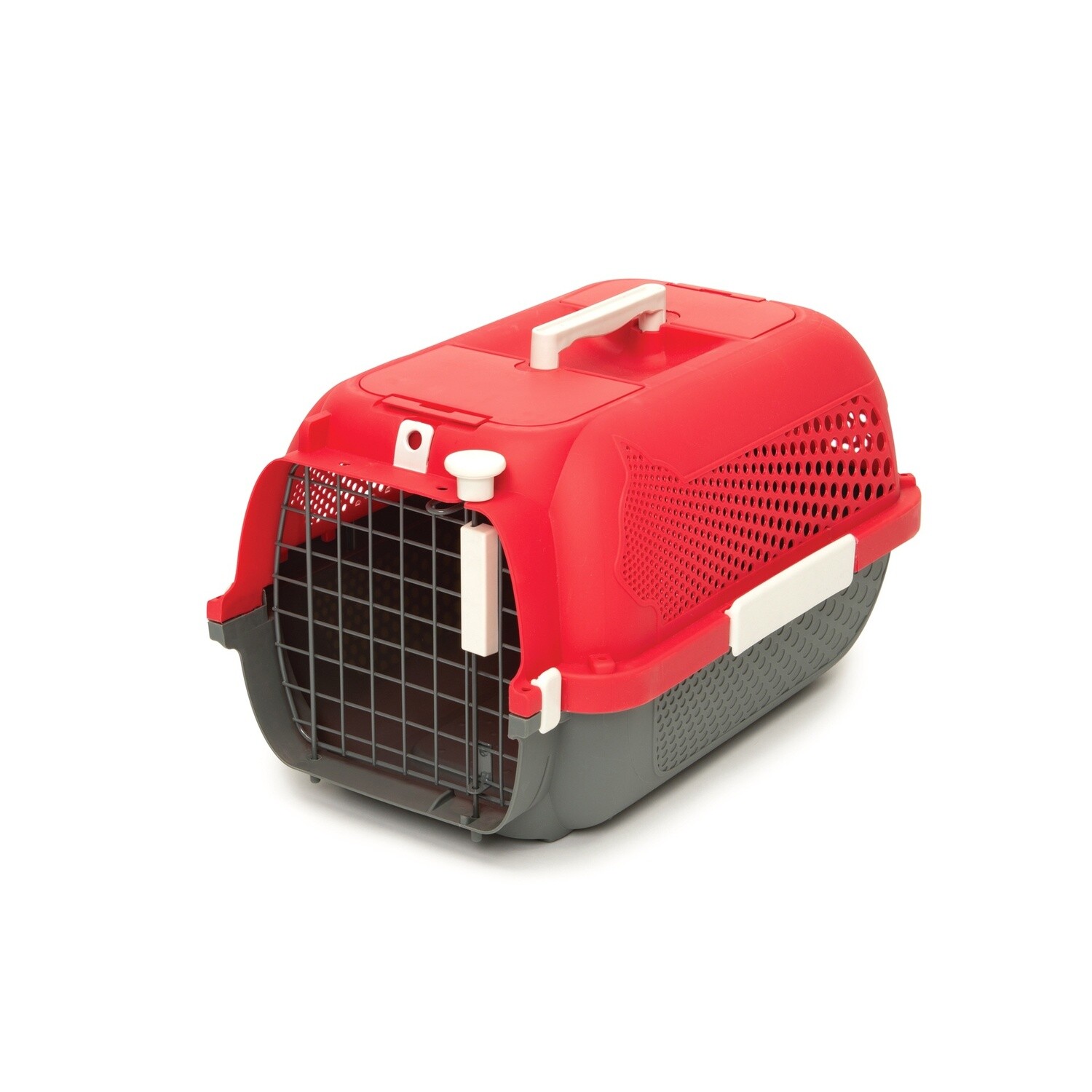 Catit 2.0 / Chat / cage de transport / petite, Couleur: Rouge cerise, Format: Petit