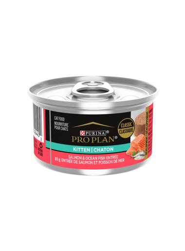 Pro Plan / Chaton /  entrée de saumon et poisson de mer / 85 g (3 oz)