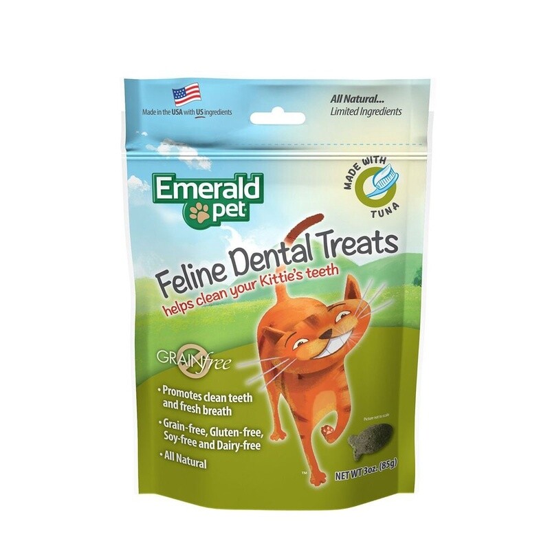 Emerald Pet / Chat / Friandises dentaires / Thon, Format: 3 oz (85g)